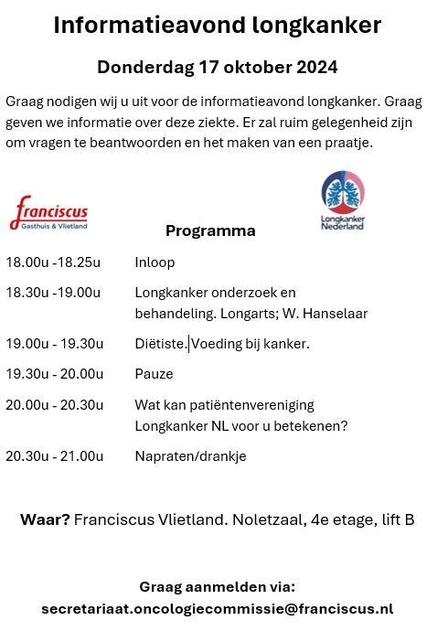 Afbeelding info avond Schiedam