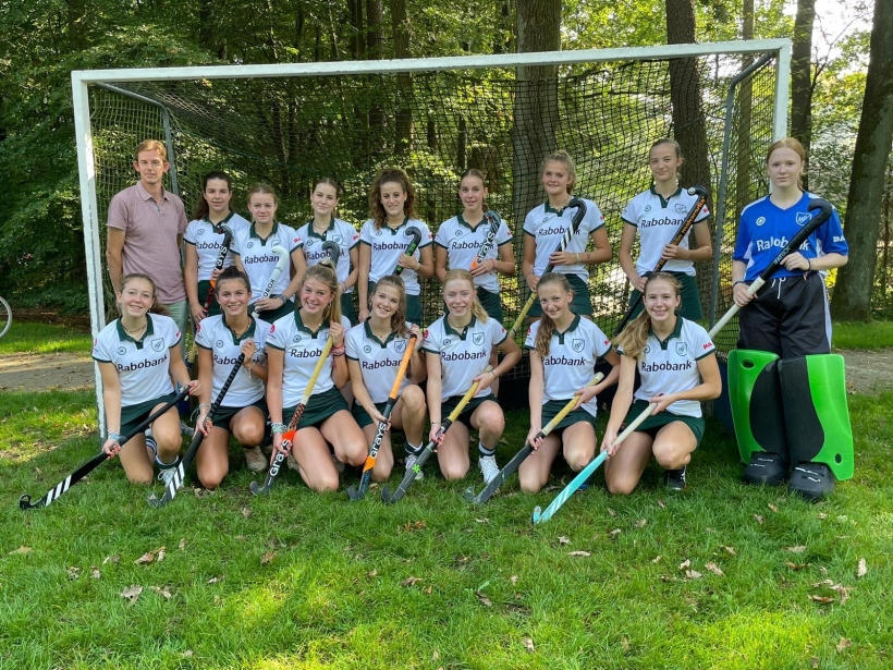 Voorzijde hockeyteam